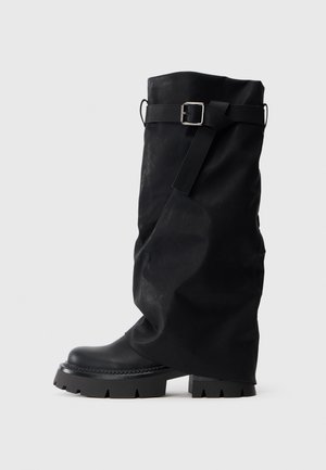 FREDERICK - Platform-saappaat - black