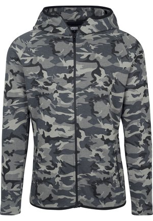 INTERLOCK CAMO ZIP  - Vesta na kopčanje - green