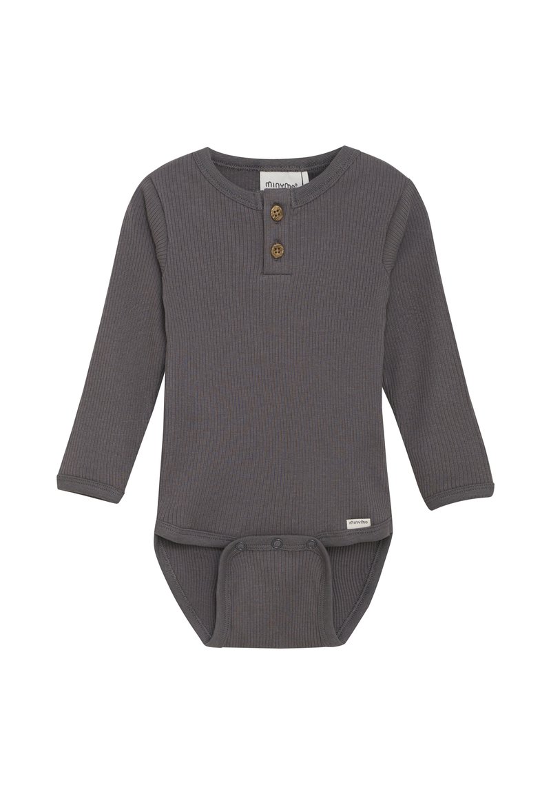 Minymo LONG SLEEVES - Body - dark gull grey