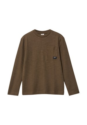 T-SHIRT - Longsleeve - braun