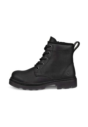 GRAINER K - Snørestøvletter - black