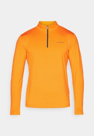 Calvin Klein Golf NEWPORT HALF ZIP - Majica z dolgimi rokavi - sun flare marl