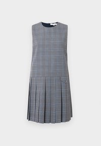 MINI PLEATED DRESS - Vestito casual - navy/lapis blue