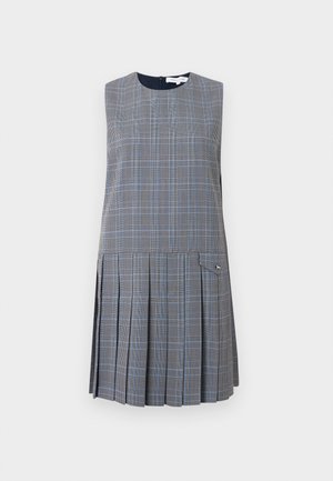 MINI PLEATED DRESS - Hverdagskjole - navy/lapis blue