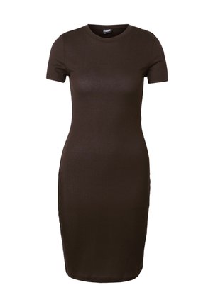 Urban Classics, BASIC SLIM FIT - Shift dress - brown