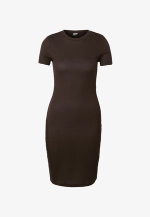 Urban Classics, BASIC SLIM FIT - Shift dress - brown