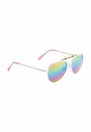 REGULAR FIT - Aurinkolasit - pink beaded aviator