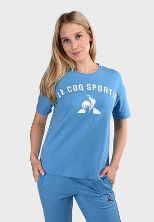SPORT TESS LOOSE N2 - Printtipaita - sky blue, white