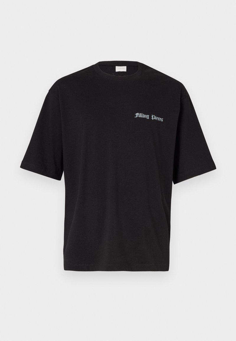 Filling Pieces T-shirt print zwart