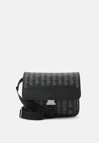 Lacoste - THE BLEND UNISEX - Borsa a tracolla - monogram noir gris Immagine in miniatura 1