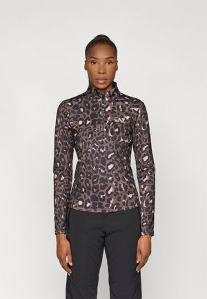 SKI KITZBUHEL POWERSTRETCH TOP - Camisola de manga comprida - fancy brown