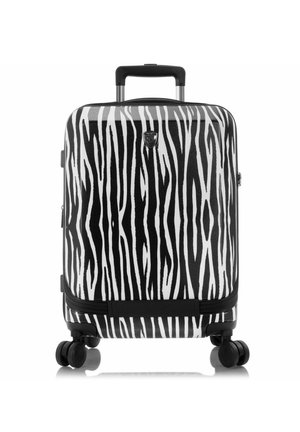FASHIONMIT DEHNFALTE - Wheeled suitcase - zebra