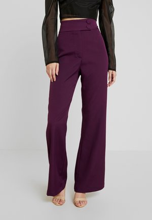 Pantalon classique - purple