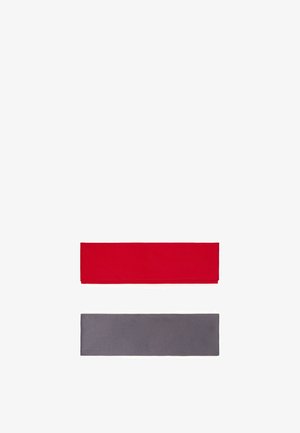 Bershka, 2-PACK - HEADBANDS - Hair styling accessory - red