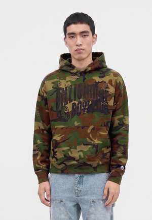 Billionaire Boys Club DISTRESSED CAMO OVERSIZED HOOD - Φούτερ με κουκούλα - khaki