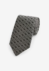 Next ITALY - Kravata - black neutral brown link