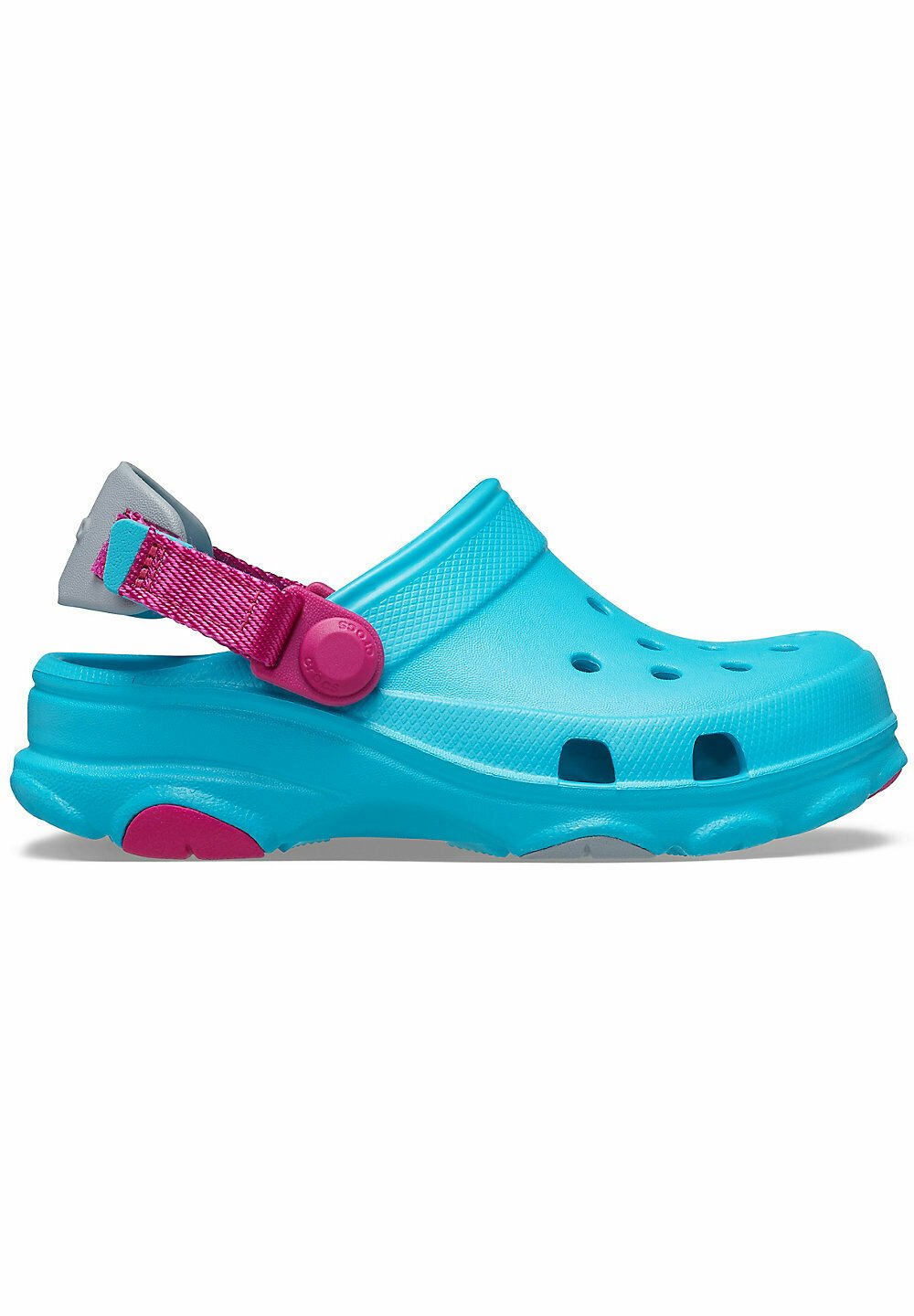 Crocs Badesandale Digital Aqua Turkis Zalando De