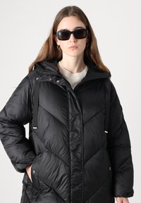 BOSS POLLY LONG - Ziemas mētelis - black