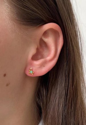 ByNouck, TURTLE - Earrings - gold coloured