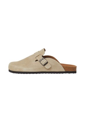 Calliope SABOT - Pantolette flach - beige