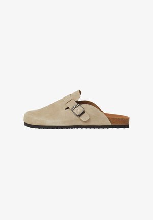 Calliope SABOT - Pantolette flach - beige