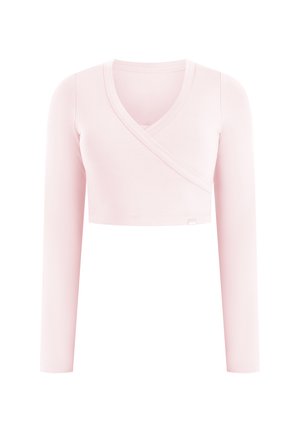 Smilodox, CROP LONGSLEEVE NIORA - Langærmet T-shirt - rosa