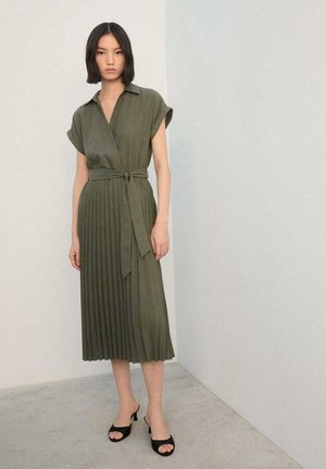 Vestido camisero - khaki