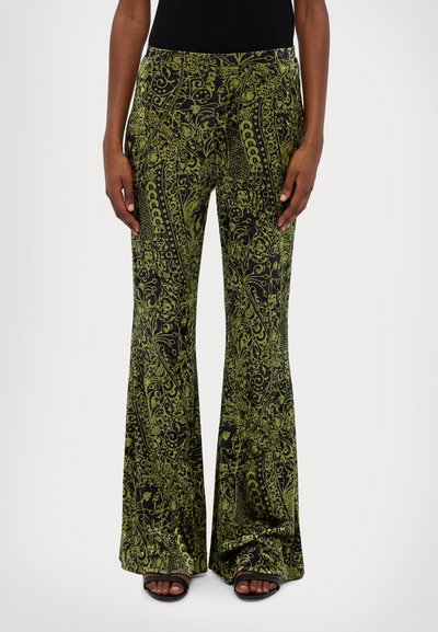 Diane von Furstenberg RUTHETTE PANTS - Pantalon classique - green