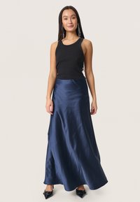 Soaked in Luxury ANNA - Maxi skirt - night sky
