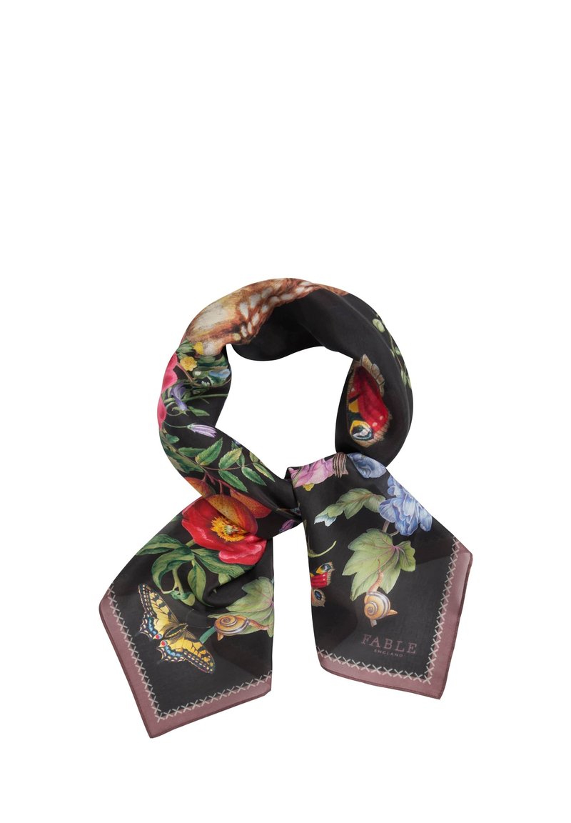 FABLE ENGLAND FRUITY FLORAL NARRATIVE - Foulard - black - Zalando.co.uk