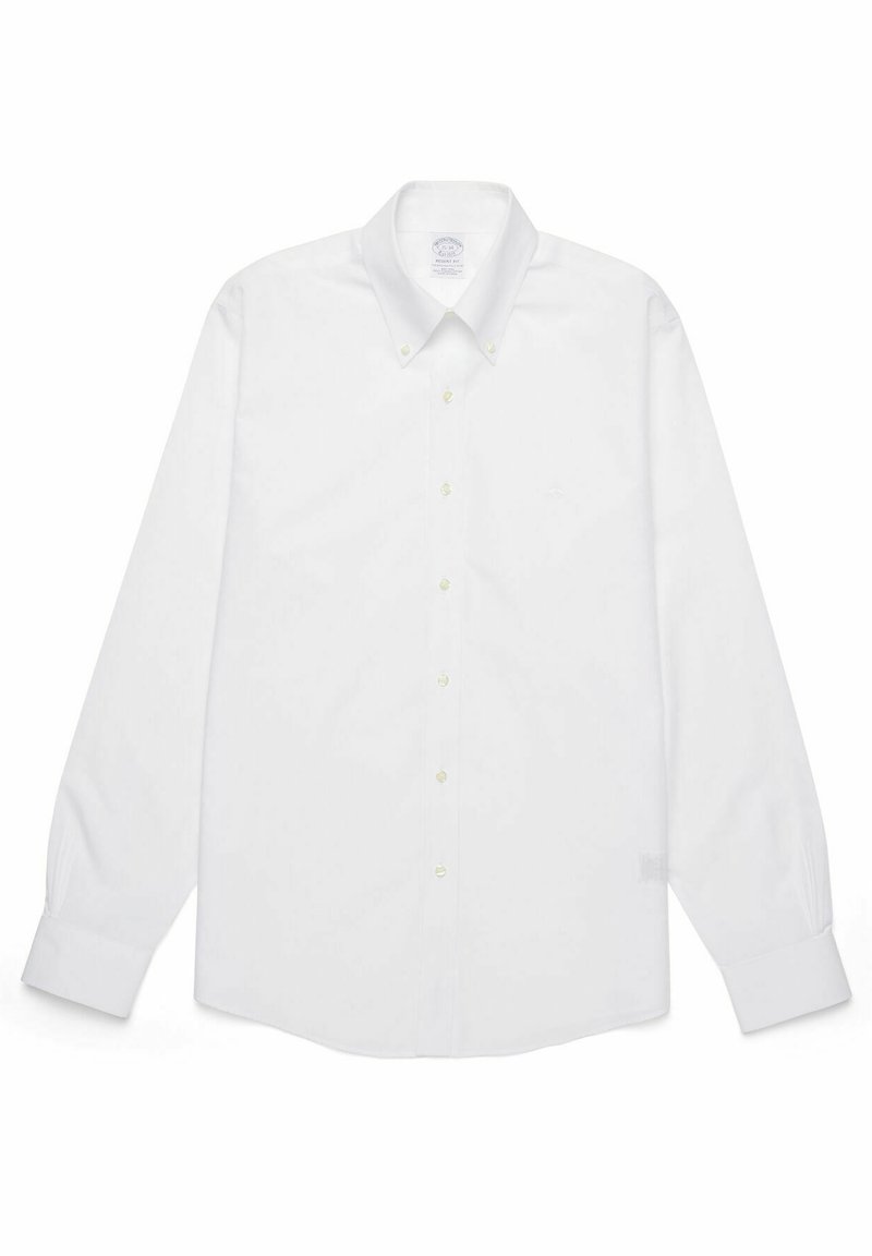 Brooks Brothers REGULAR FIT NON IRON BUTTON DOWN Hemd white/weiß
