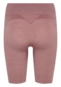 Hummel SEAMLESS CYCLING  - Tights - woodrose rose taupe melange