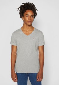 Tommy Jeans - T-shirt basique - light grey heather Image miniature 1