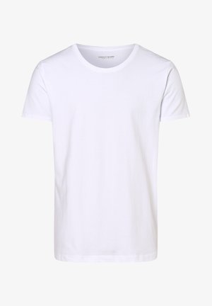 FINSHLEY & HARDING Basic T-shirt - weiß