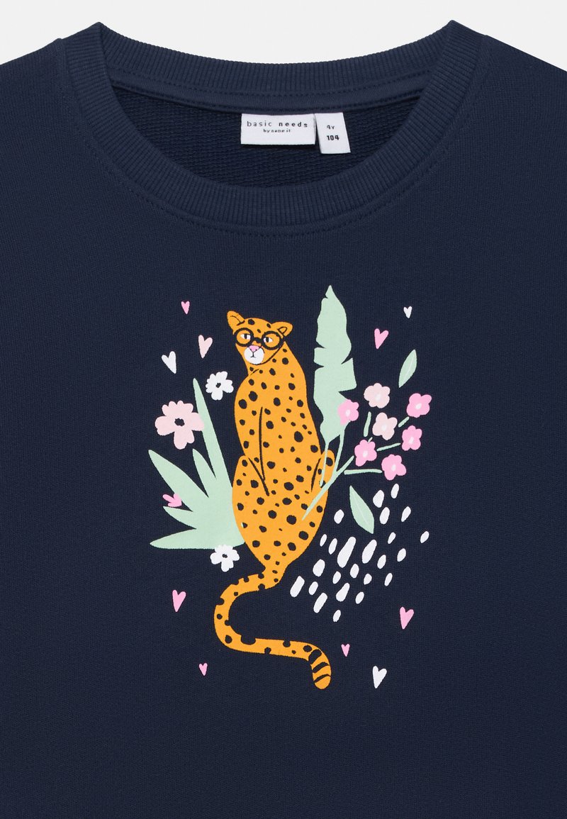 Name it NMFVALONA LONG RELAXED Sweatshirt navy blazer/dark