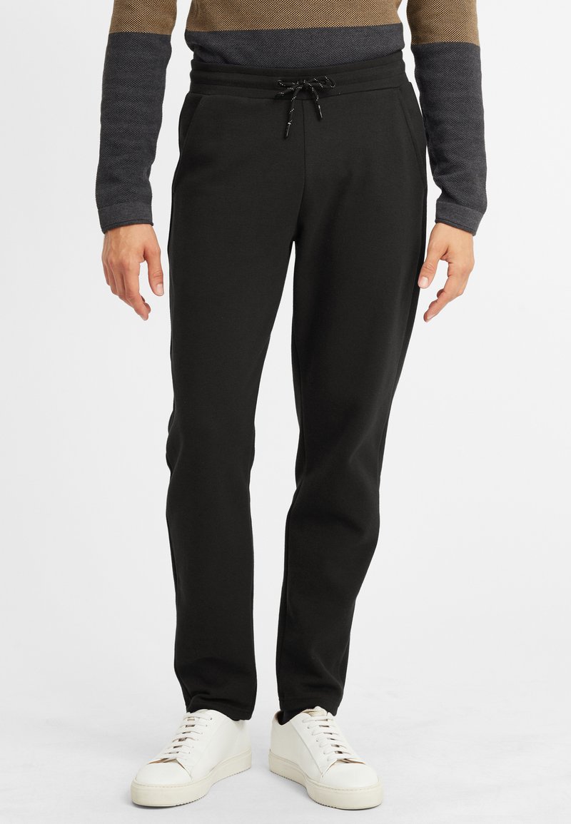 Solid SDTELMO REGULAR FIT - Tygbyxor - black