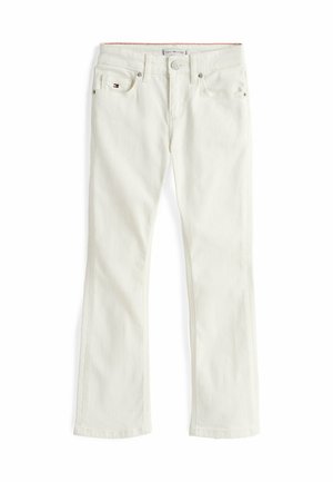 Flared jeans - white