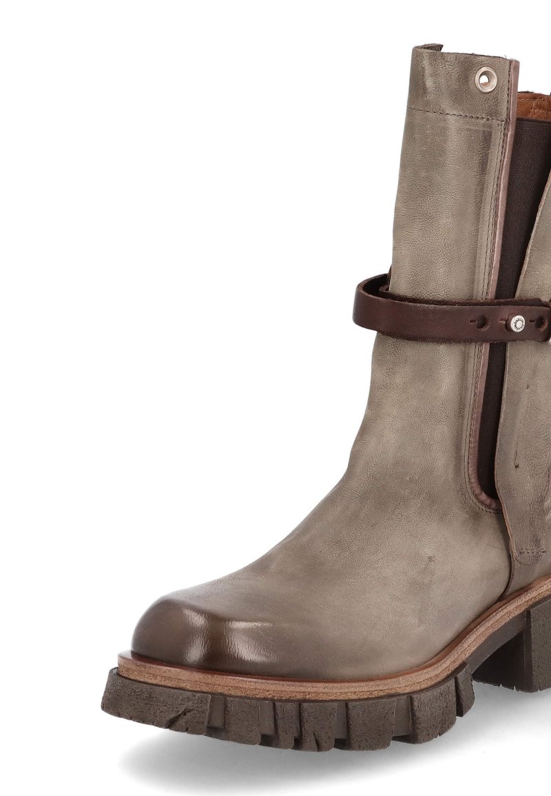 Damen Sneaker | A.S.98 Cowboy-/Bikerstiefelette cenere/anthrazit - IK35518 Damen Sneaker | A.S.98 Cowboy-/Bikerstiefelette cenere/anthrazit - IK35518