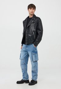 Terranova Giacca in similpelle - nero