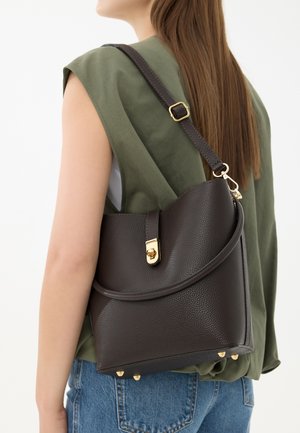RYŁKO, R41027TB - Handtas - brown