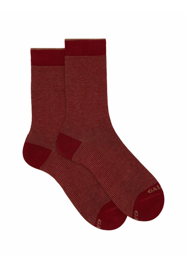 CORTE RIGHINE BICOLORE - Socken - amaranto noce