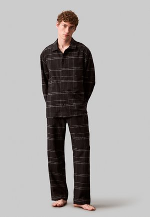 Nattøj bukser - beam plaid black