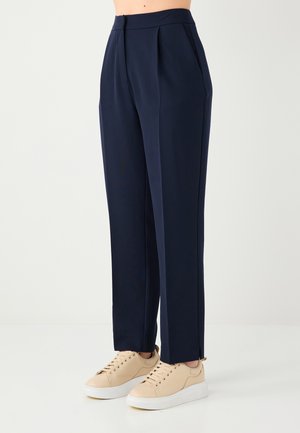 REGULAR WAIST POCKETED  - Broek - navy blue