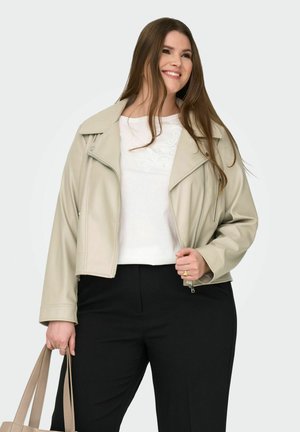 CARCARMEN  BIKER OTW NOOS - Kunstlederjacke - string