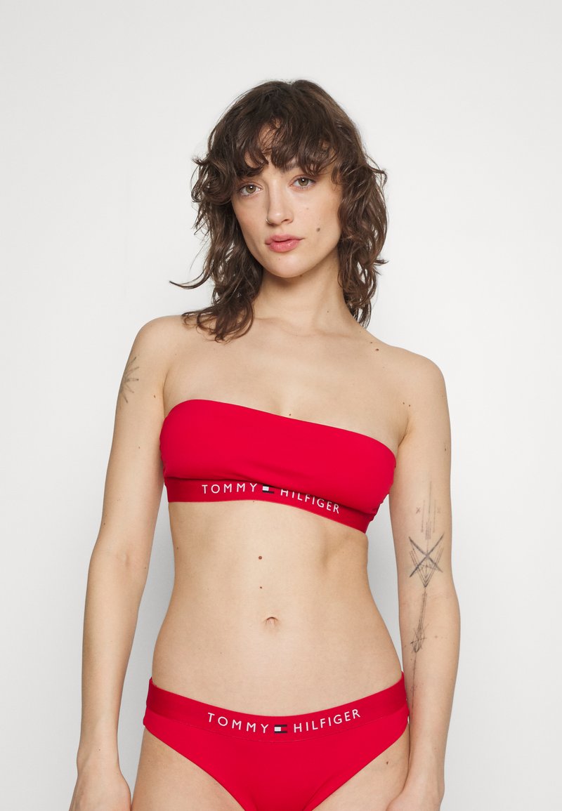 Tommy Hilfiger Bikini top - primary red/red - Zalando.de