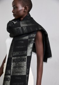 SCARF - Sjaal - black/white