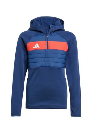 TIRO ESSENTIALS WINTERIZED YOUTH - Mikina s kapucňou - team navy blue red white