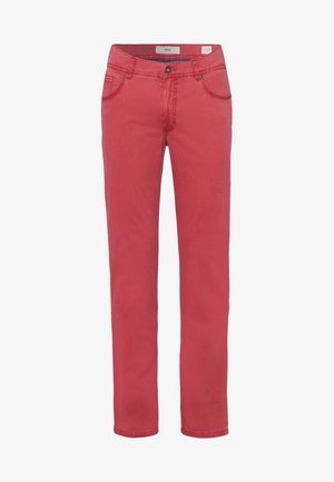 Straight leg jeans - red