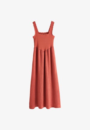 Next, TALL FIT - JERSEY WOVEN MIX MIDI DRESS . - Jersey dress - rose pink