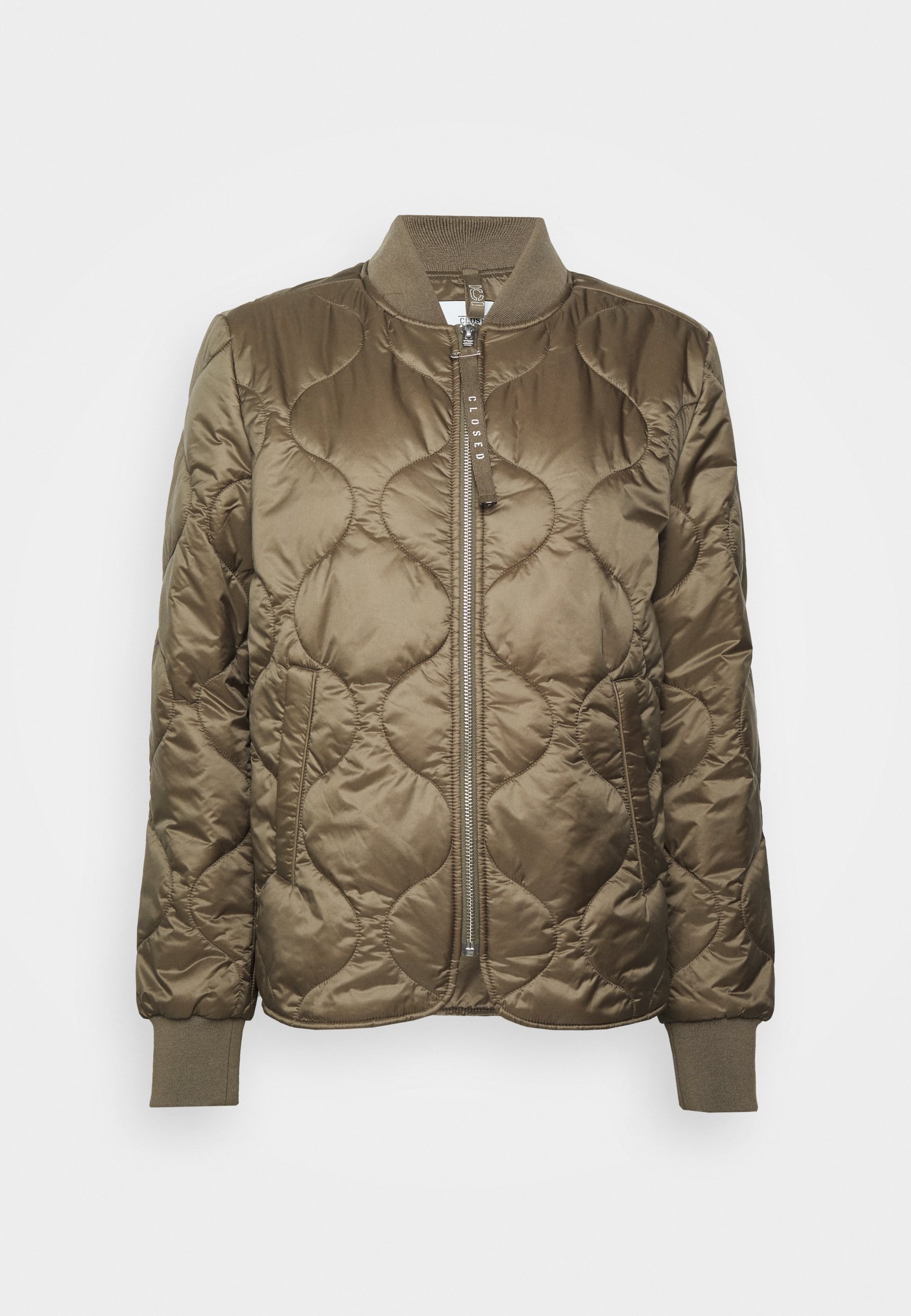 bomber quilted jacket